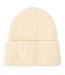 Bonnet Femme Blanc Cassé Pieces-1