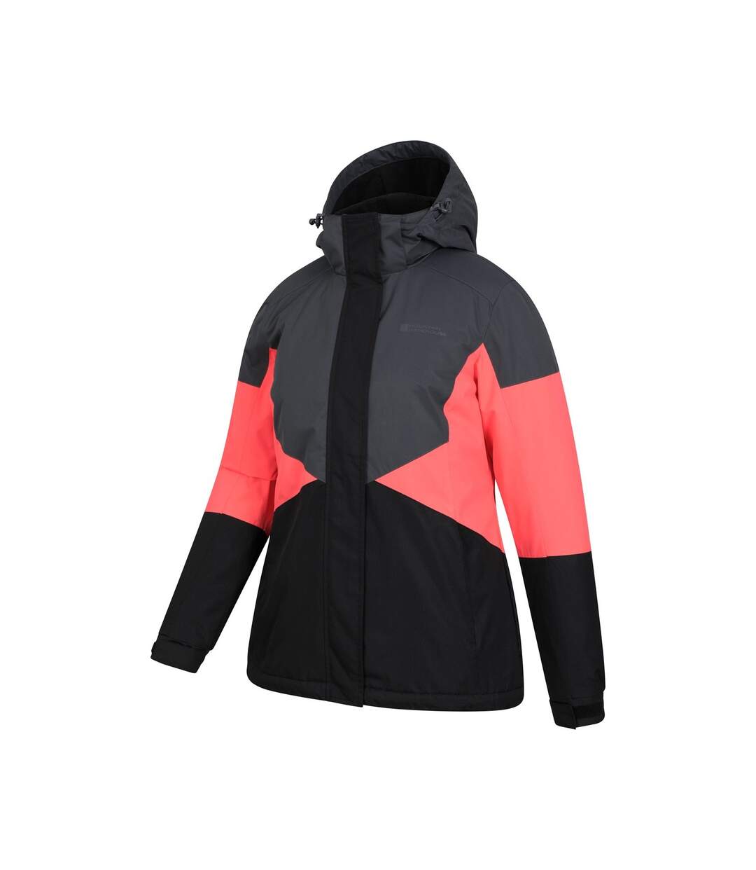 Womens/ladies moon ii ski jacket diva pink Mountain Warehouse