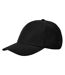 Casquette De Baseball Motif/style 5 Panneaux Earthaware Classic Noir Beechfield-2
