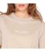 Womens/ladies Essentials Logo Boyfriend T-shirt Summer Sand Blank Essentials-4