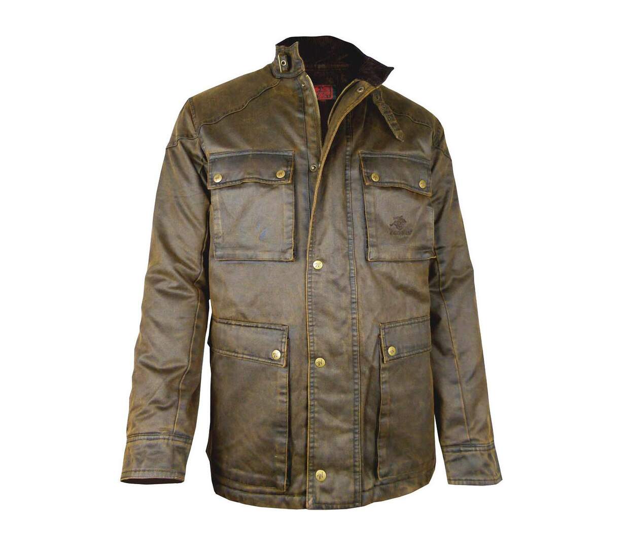 Parka doublée en coton enduit NEVERM-1