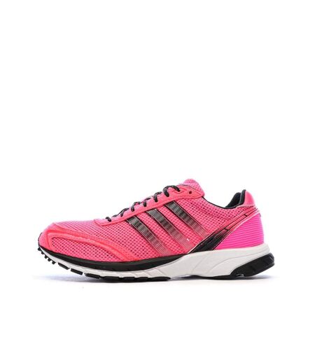 Baskets rose/noires homme adidas adizero adios