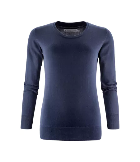 Womens/ladies Ashland U Sweatshirt Grey Melange Harvest