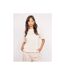 Pull manches courtes rayures lurex KIZAIA - Dona X Lisa-1