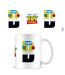 Toy Story B Alphabet Mug (White/Black/Green) (One Size) - UTPM4763