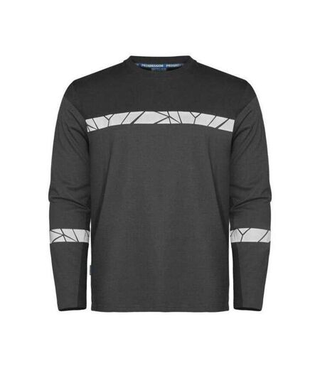 T-shirt Manches Longues Progression Homme Gris Noir Projob