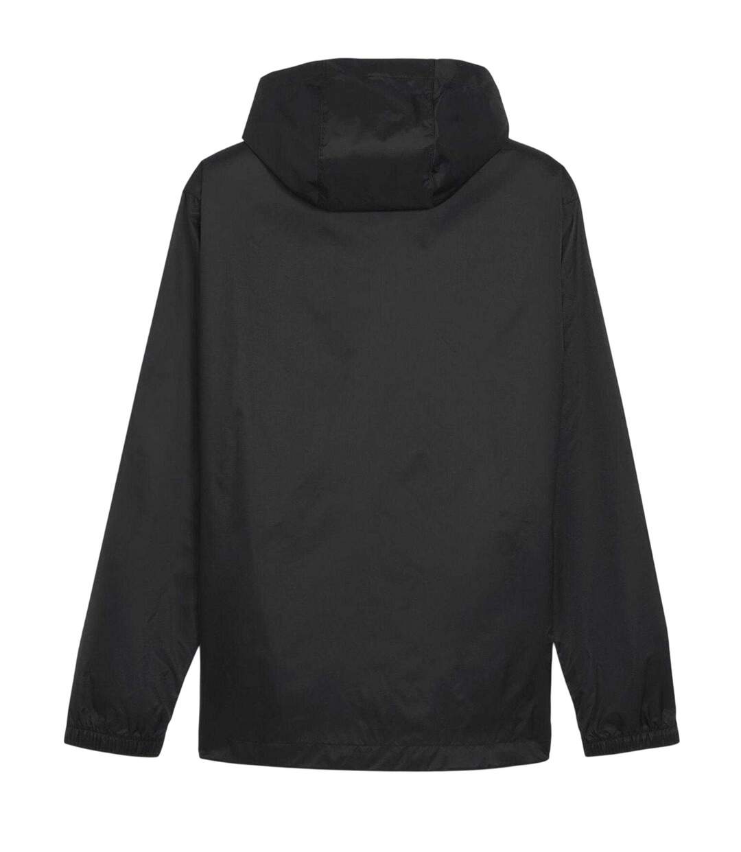 Mens Teamfinal Waterproof Lightweight Anorak  Black Puma-3