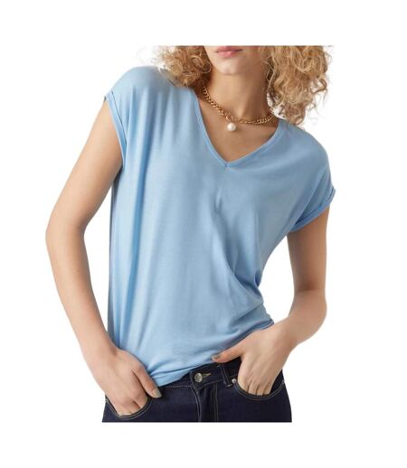 T-shirt Bleu Clair Femme Vero Moda Ava - S