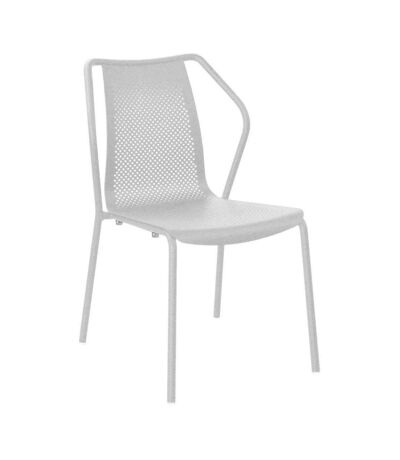 Chaise de jardin empilable en aluminium Bari