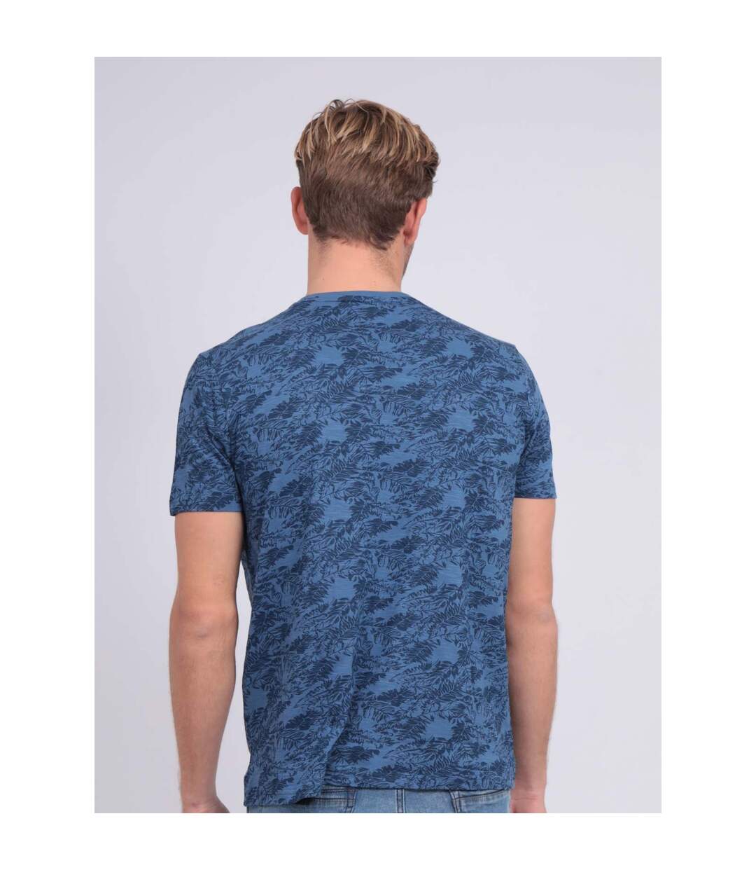 T-shirt col rond pur coton motifs NOMERIC-2
