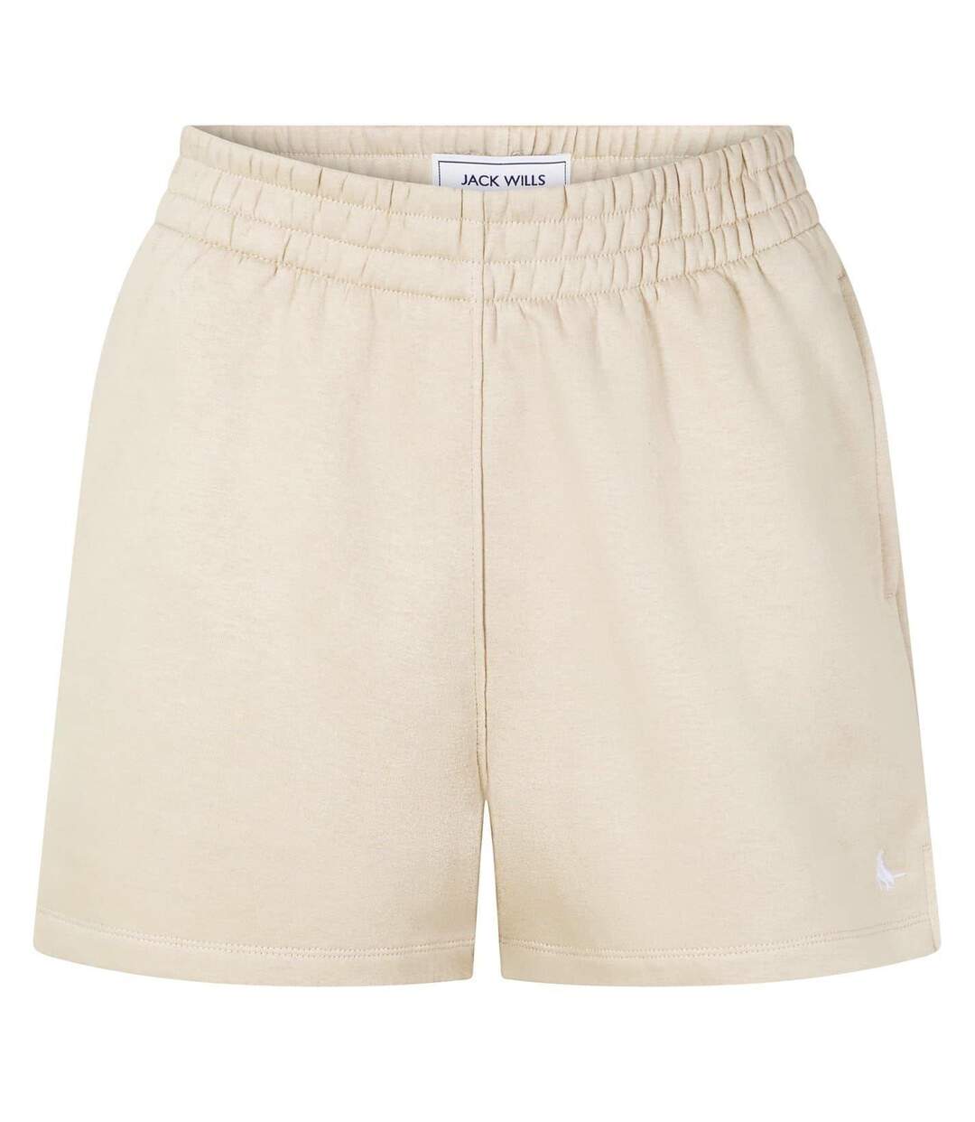 Womens/ladies Astbury Boyfriend Shorts Stone Jack Wills-2