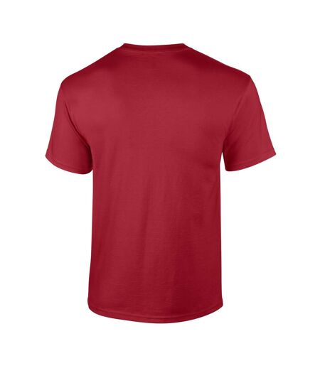 T-shirt Adulte Rouge Foncé Gildan