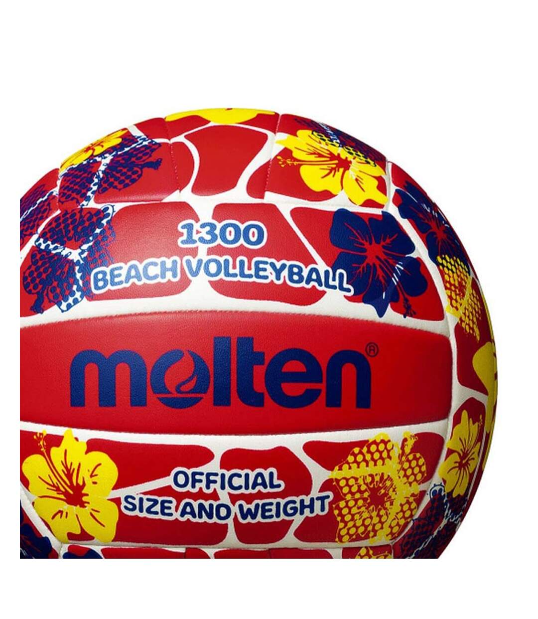 Ballon De Volley-ball Motif/style Plage Taille 5 Rouge Molten-3