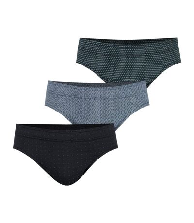 Lot de 3 slips taille basse homme Motif