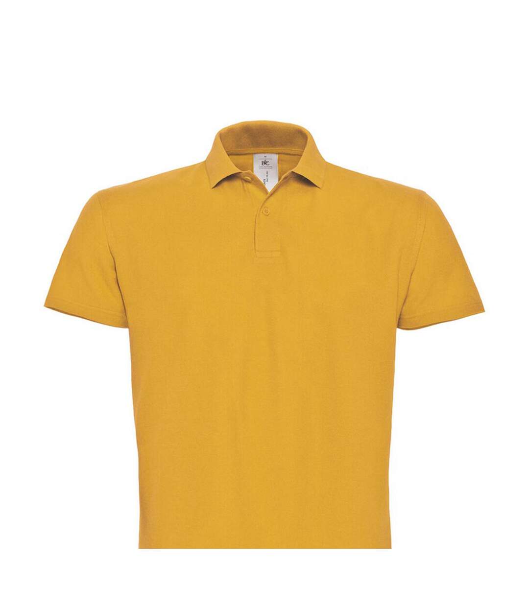 Polo Id.001 Homme Jaune Or B&C-2