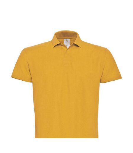 Polo Id.001 Homme Jaune Or B&C