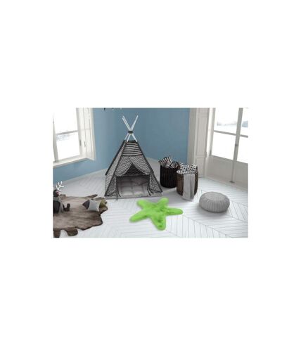 Tapis Déco Enfant Lovely Star 60x63cm Vert