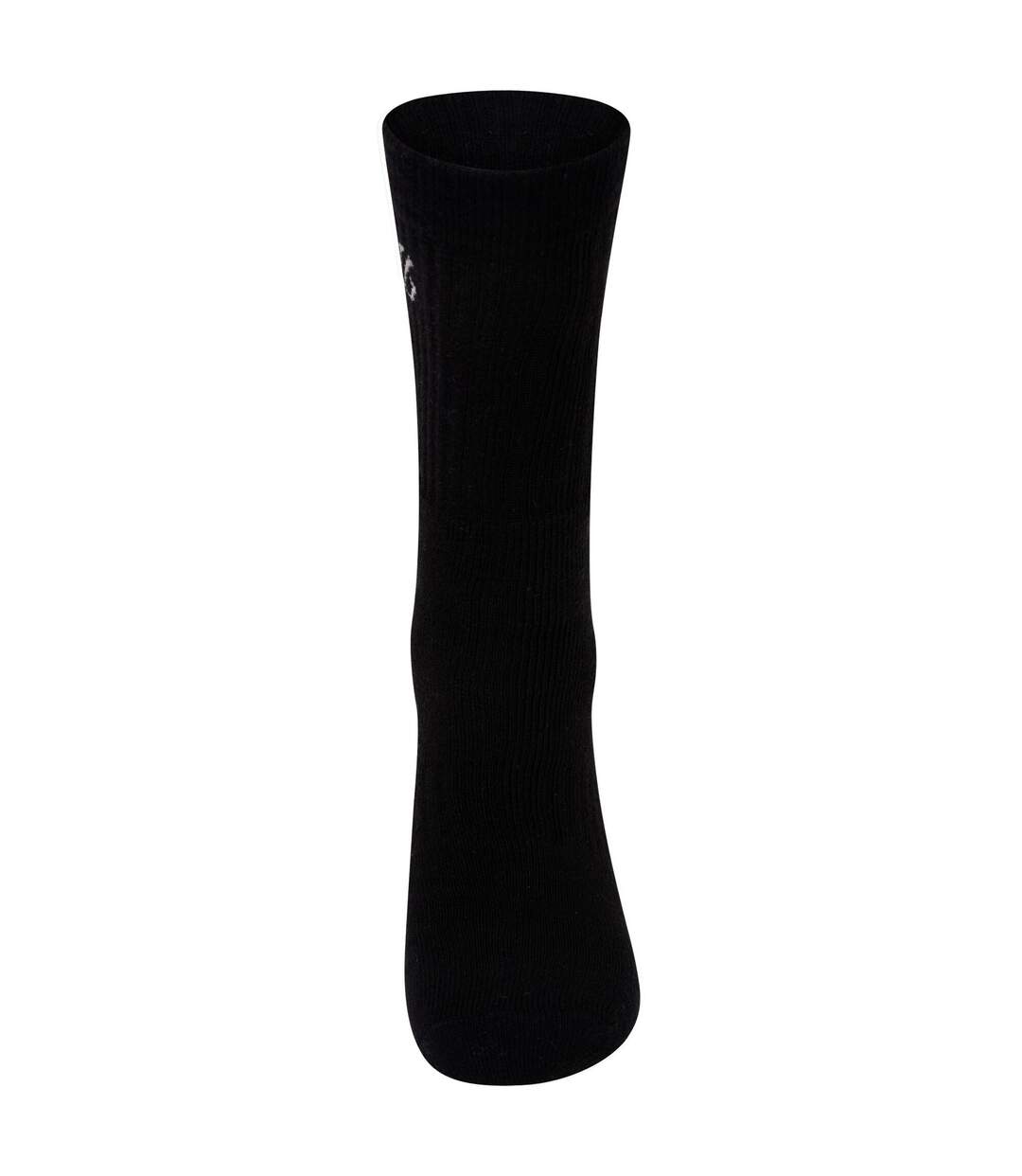 Dare 2B Unisex Adult Essentials Sports Ankle Socks (Pack of 3) (Black) - UTRG5434