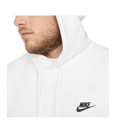 Mens Nsw Club Pullover Hoodie White Nike