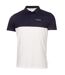 Polo Motif/style Brodé Homme Blanc Bleu Marine Calvin Klein-1