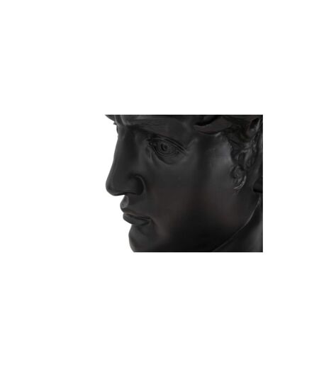 Statue Tête Homme Irvin 60cm Noir