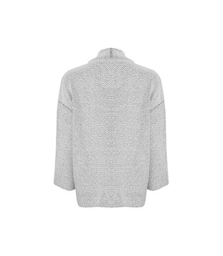 Womens/ladies santosh macaroni cropped cardigan ecru Weird Fish