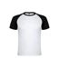 T-shirt indianapolis adulte blanc / noir uni Roly