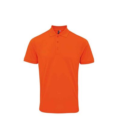 T-shirt polo hommes orange Premier Premier