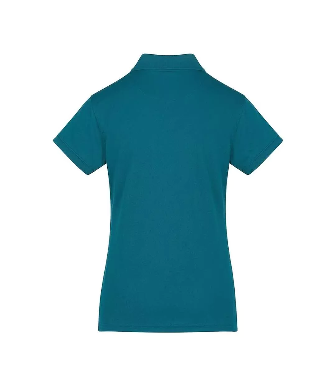 Womens/ladies Coolplusfitted Polo Shirt Teal Henbury-2