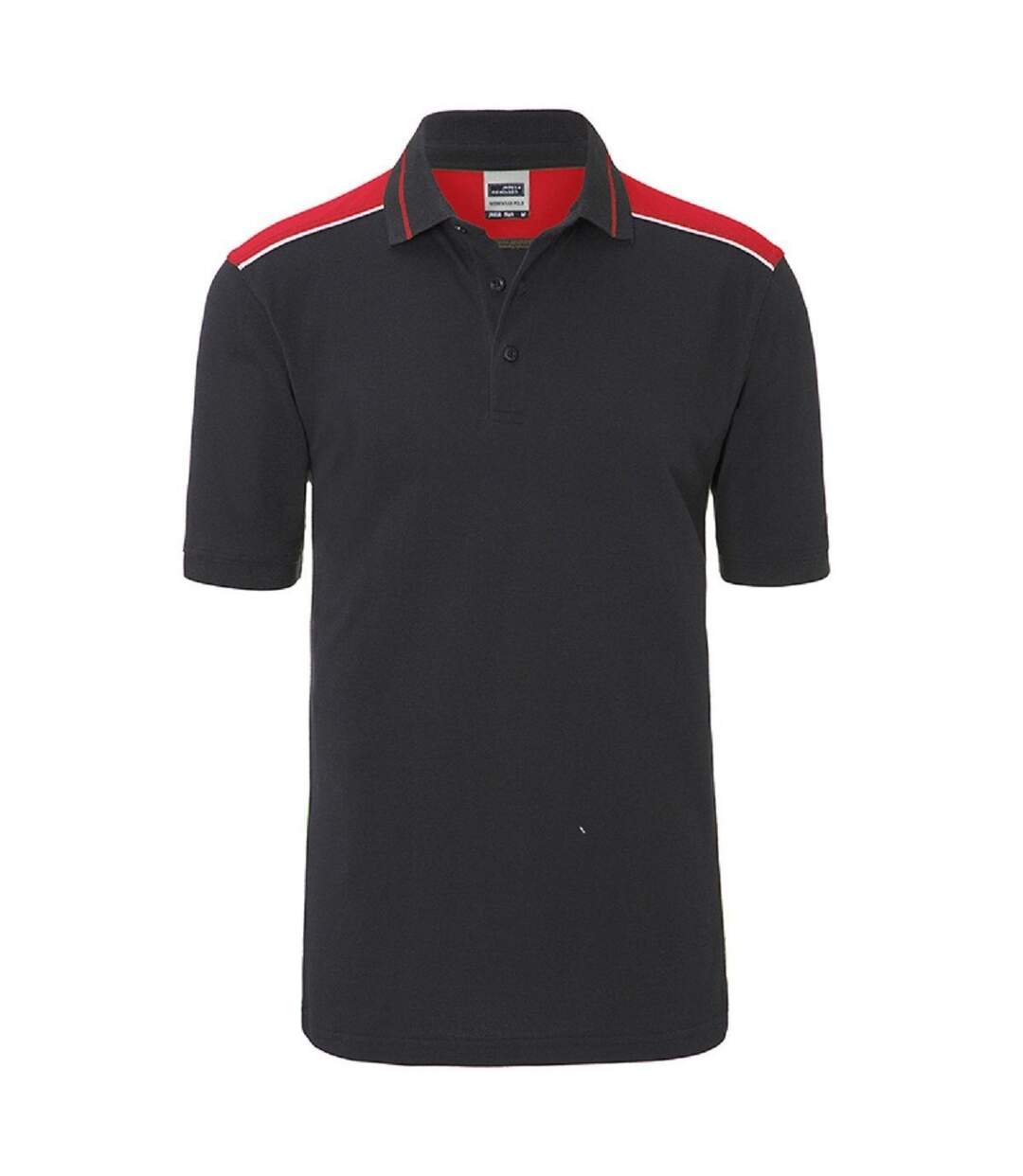 Polo de travail - Homme - JN858 - gris carbone