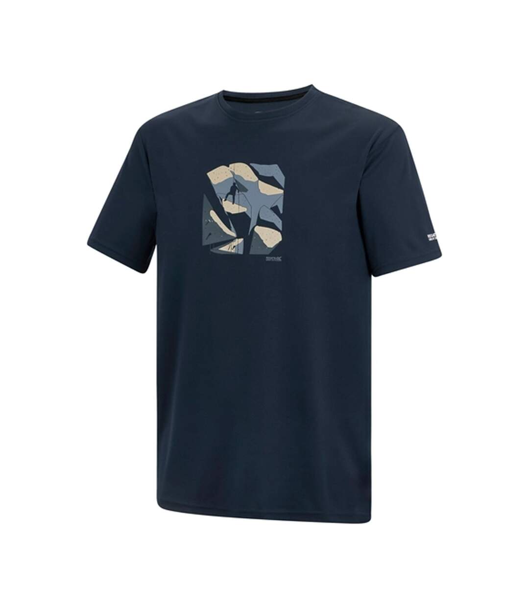 T-shirt Motif/style Grimpeur Fingal Homme Bleu Marine Regatta-4