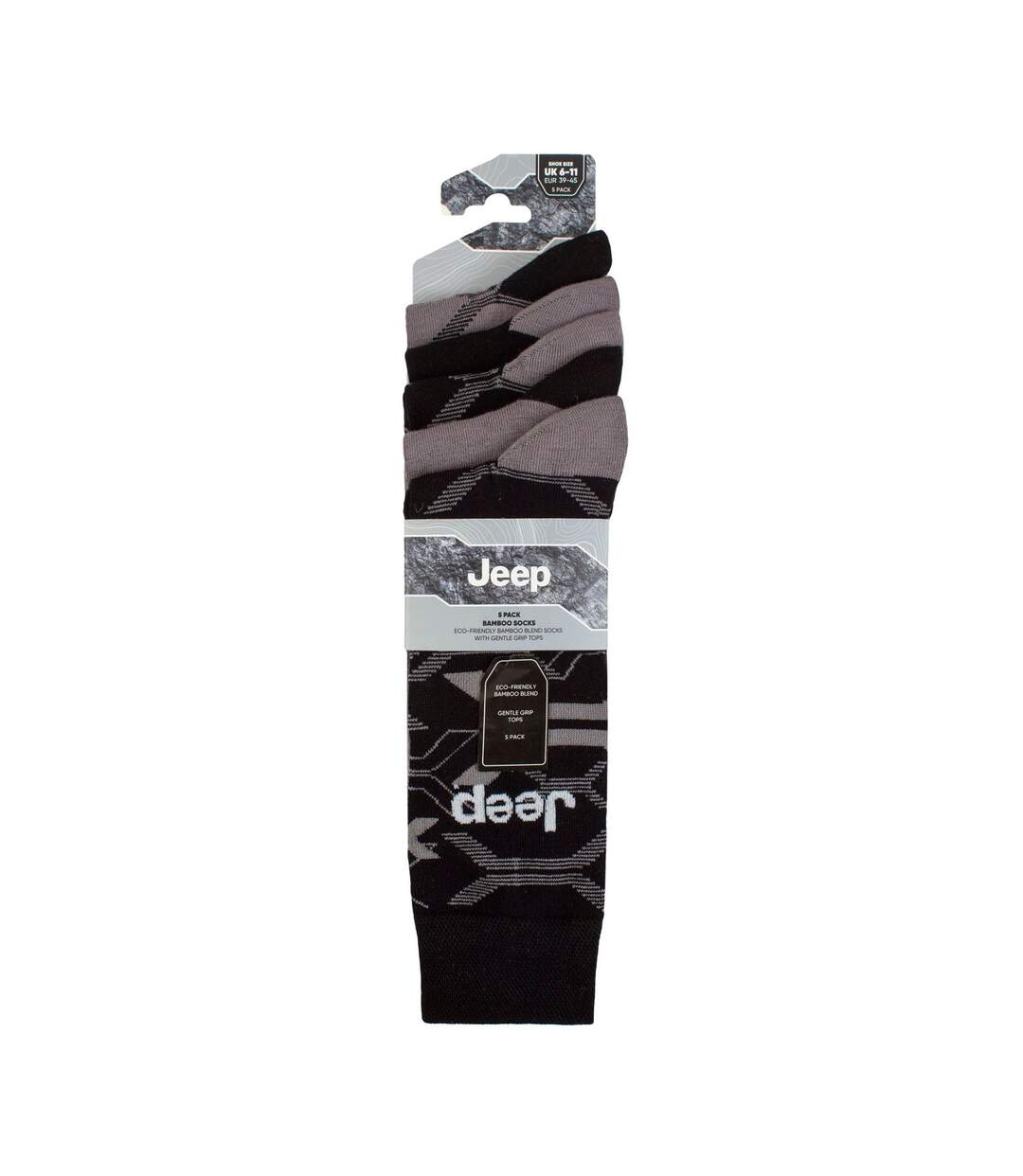 Breathable Men's Bamboo Socks: 5-Pack Everyday Leisure & Dress-2