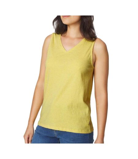 Débardeur jaune femme tbs adinadebp - l