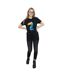 Disney Femme/Les femmes Alphabet Z Is For Zazu Cotton Boyfriend T-Shirt (Noir) - UTBI29029-4