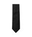 Mens Silk Tie One Size Black Boss-2