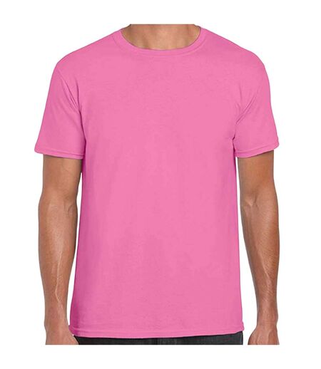 T-shirt manches courtes homme violet fuchsia Gildan