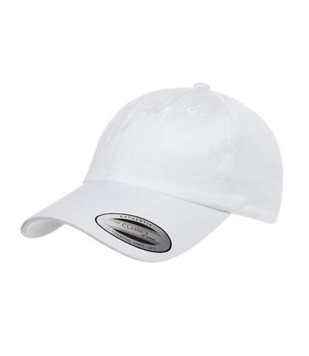 Casquette de baseball enfant blanc Yupoong