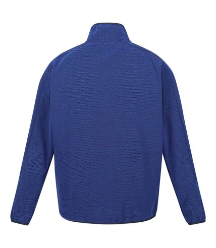 Regatta Mens Kinwood Full Zip Fleece Jacket (Strong Blue/New Royal)
