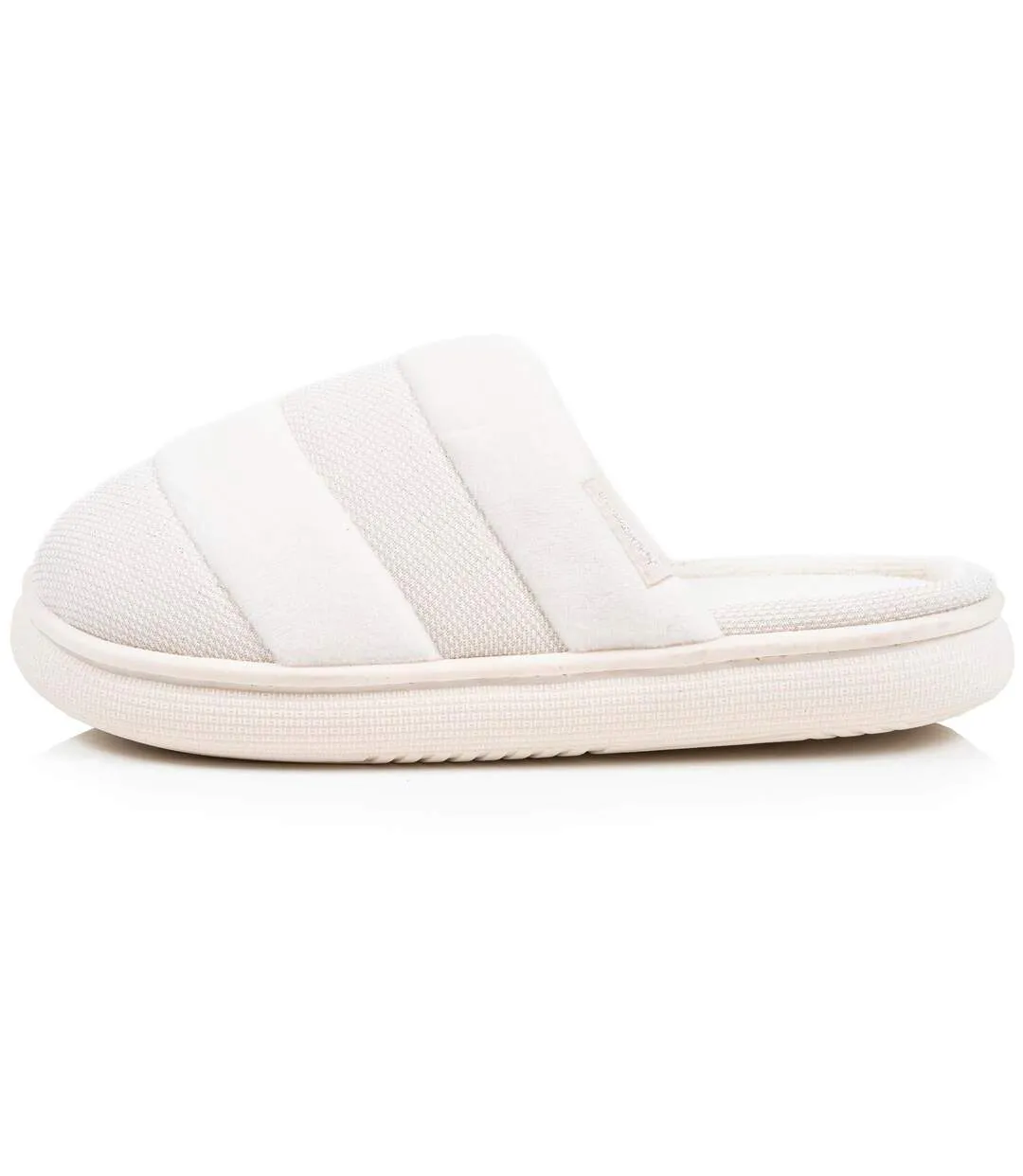 Isotoner Chaussons Mules femme velours semelle bloup xtra confort-3
