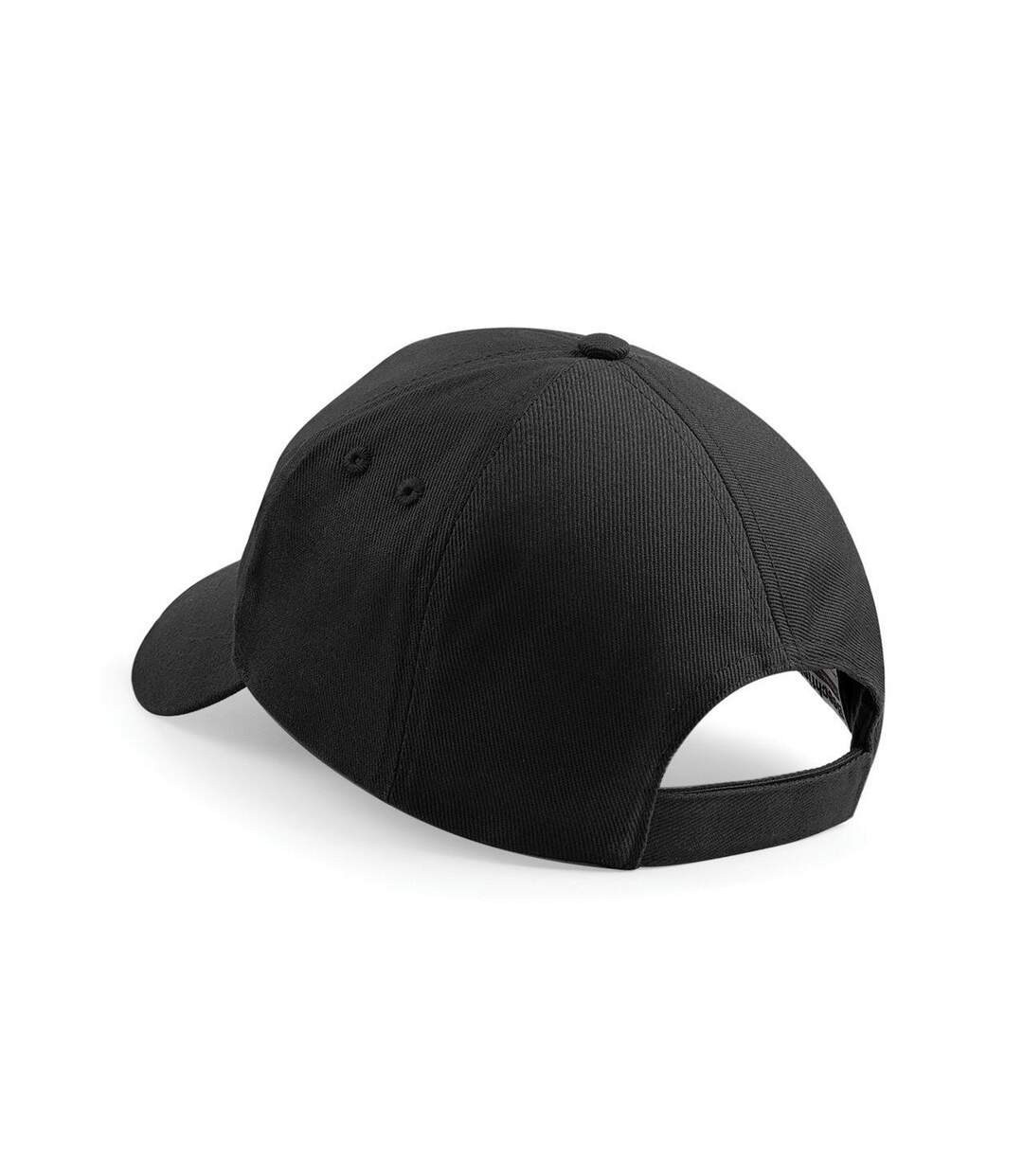 Lot De 2  Casquettes De Baseball Adulte Noir Beechfield-2