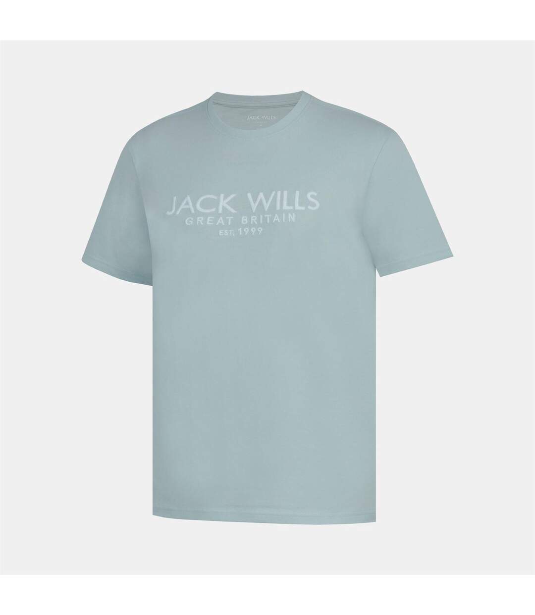 T-shirt Motif/style Logo Carnaby Homme Bleu Clair Jack Wills-2