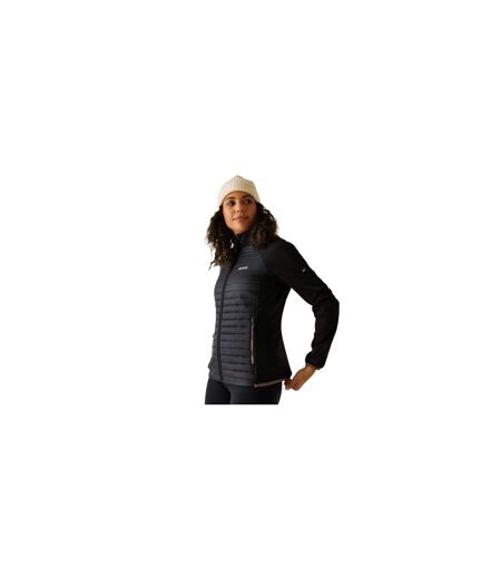 Veste Hybride Clumber Femme Moka Noir Regatta