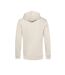 Sweat à capuche homme blanc cassé B&C-2