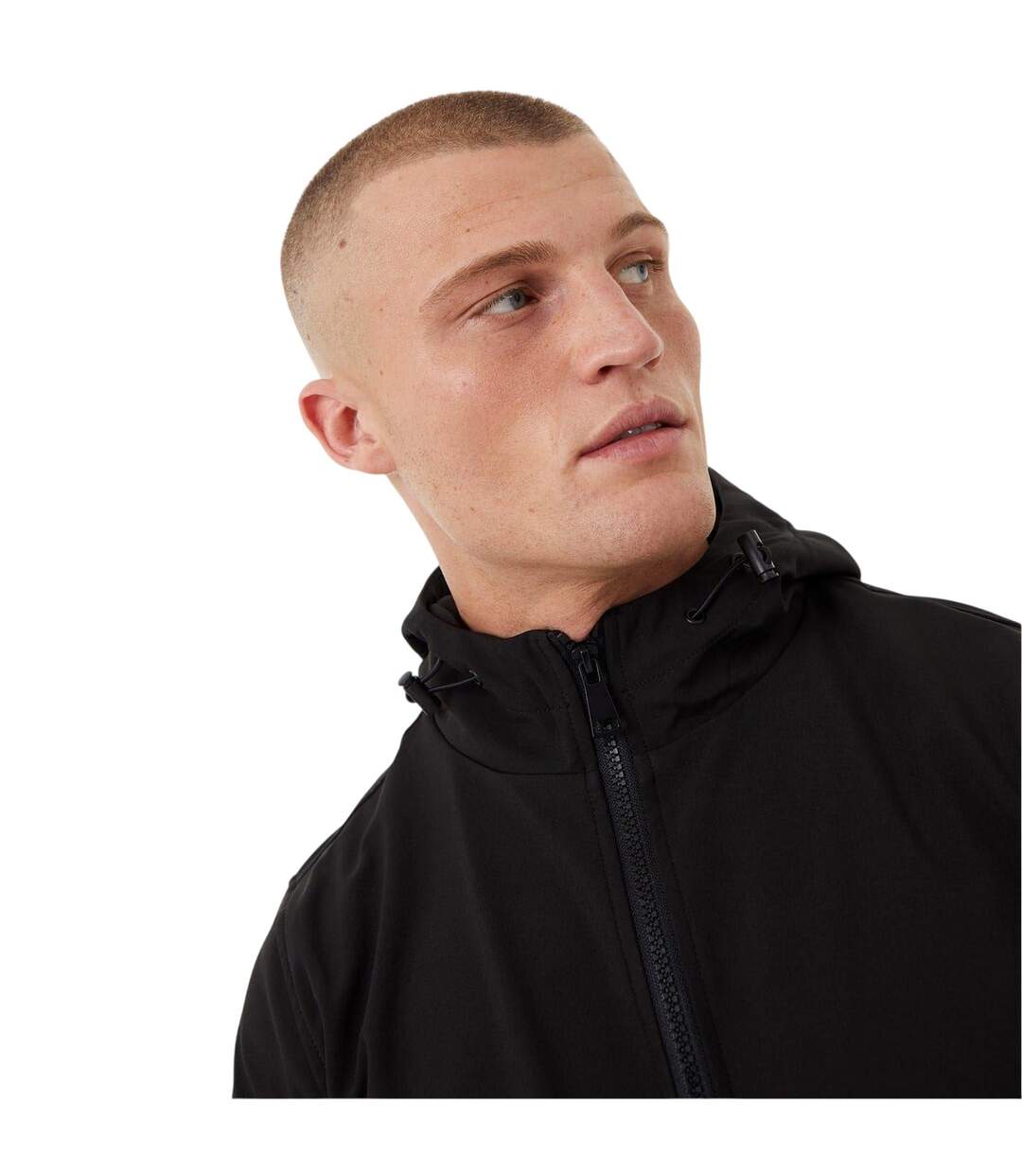 Veste Softshell Motif/style Uni Homme Noir Everlast-4