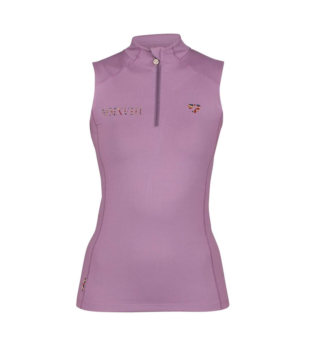 Haut thermique team femme mauve Aubrion Aubrion