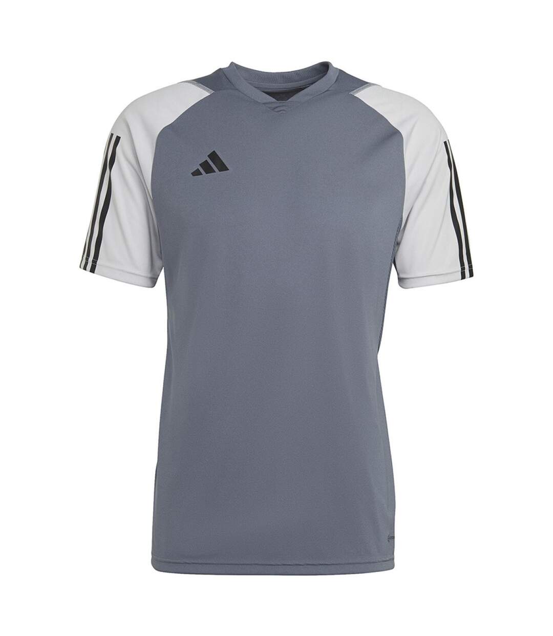 Maillot Compétition Tiro Homme Gris Argenté Adidas-2