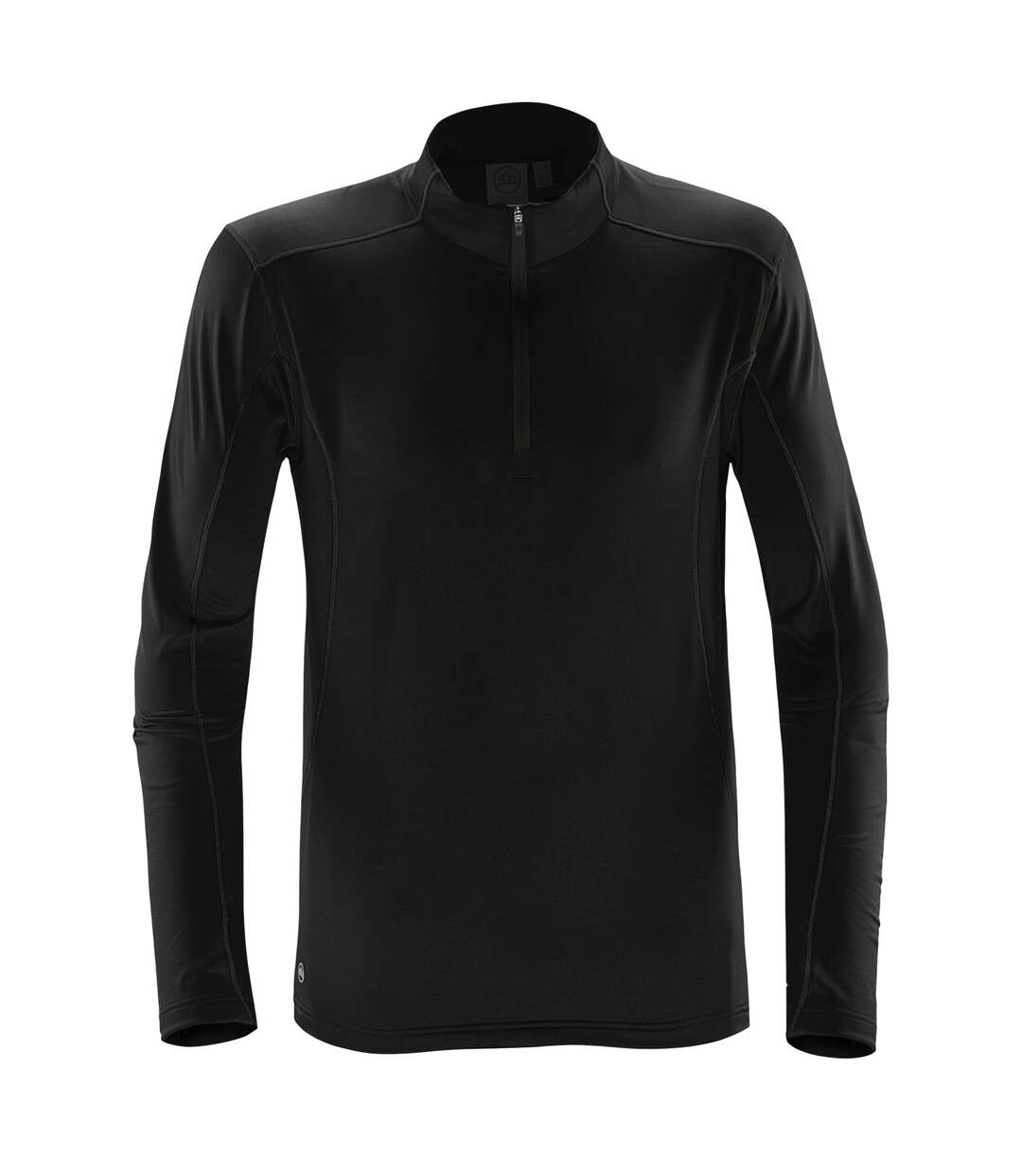 Mens Pulse Fleece Pullover Black Carbon Stormtech-1