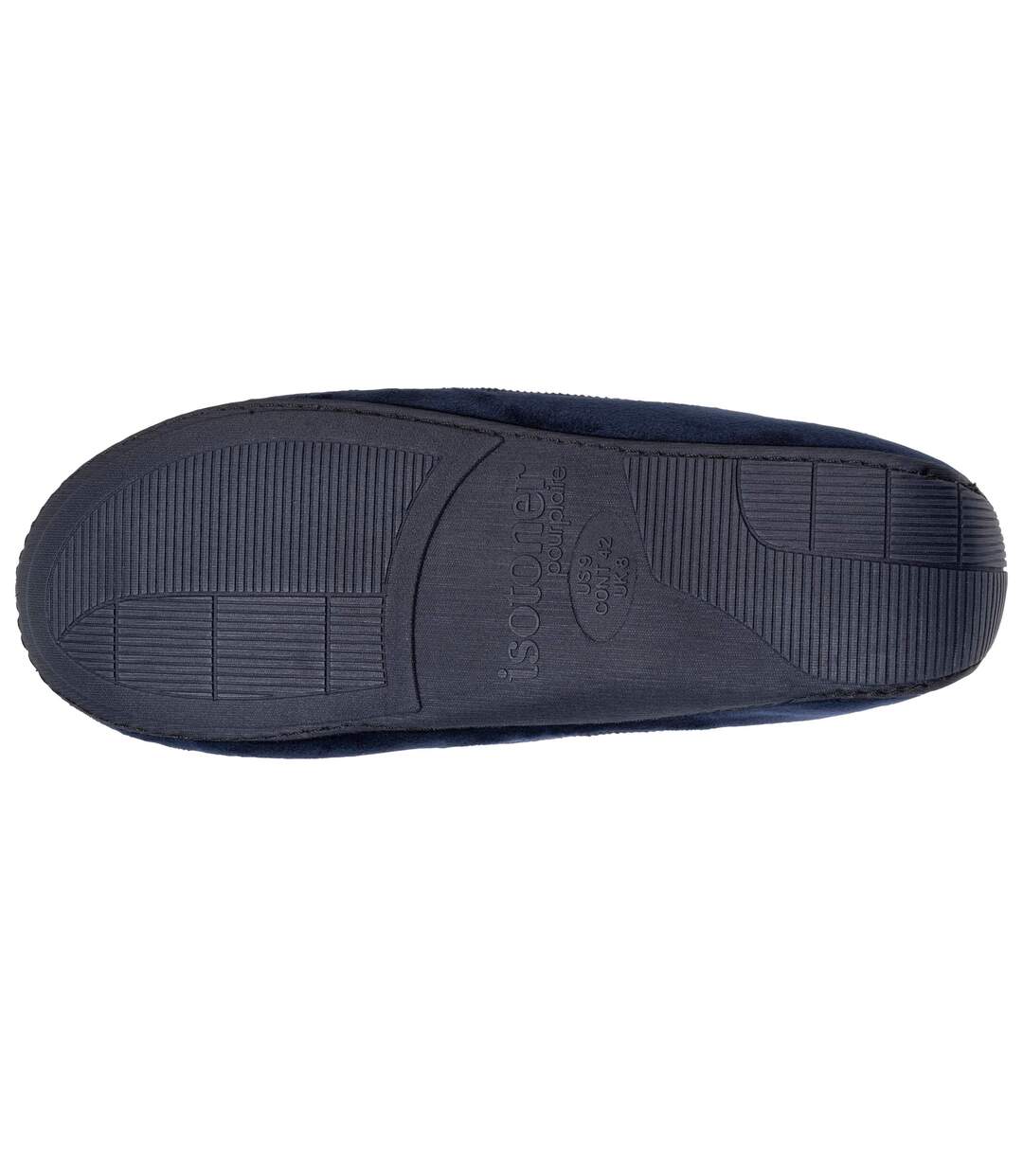 Isotoner Chaussons Mocassins homme ultra confortables et légers semelle gomme-5