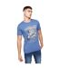 Pack Of 5  Mens Jerome Assorted Designs T-shirt  Multicoloured Crosshatch-4