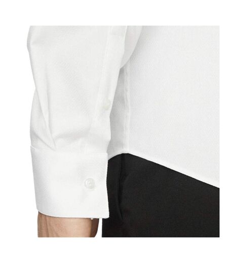 Chemise blanche homme calvin klein jeans tonal structure slim - 37